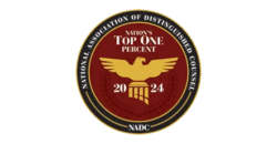 National Association of Distinguished Counsel Logo for Simon & O'Rourke Car Accident & Personal Injury Lawyers in 440 Louisiana St Suite 1115, Houston, TX 77002, United States